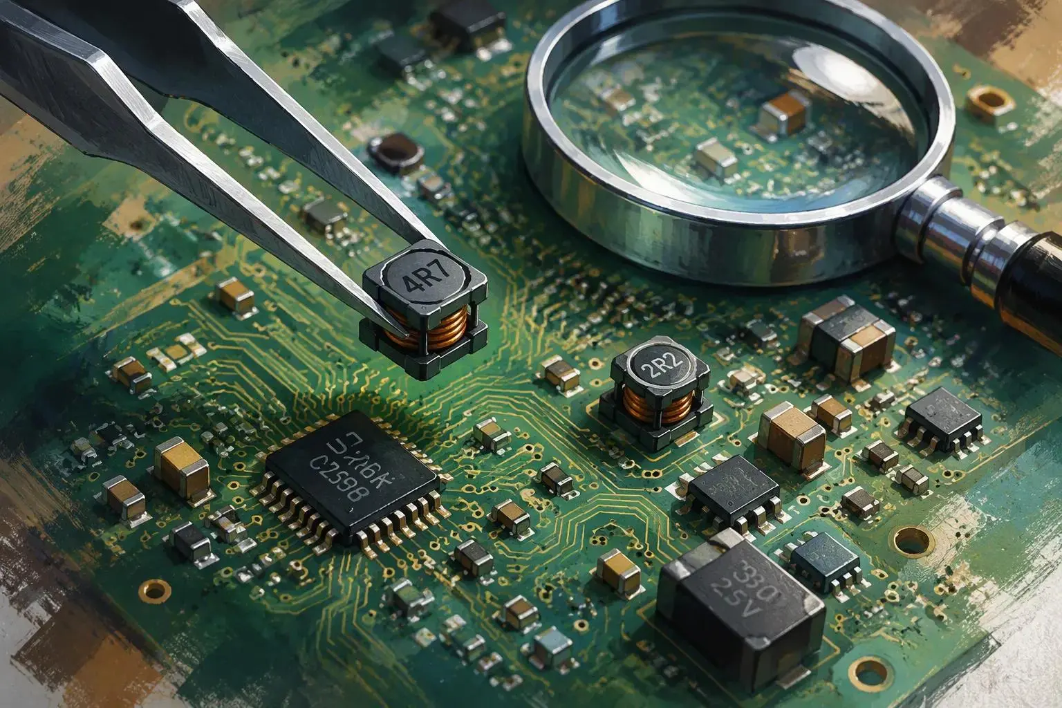 Jak wybrać odpowiednią cewkę indukcyjną SMD do projekt&oacute;w PCB o dużej gęstości